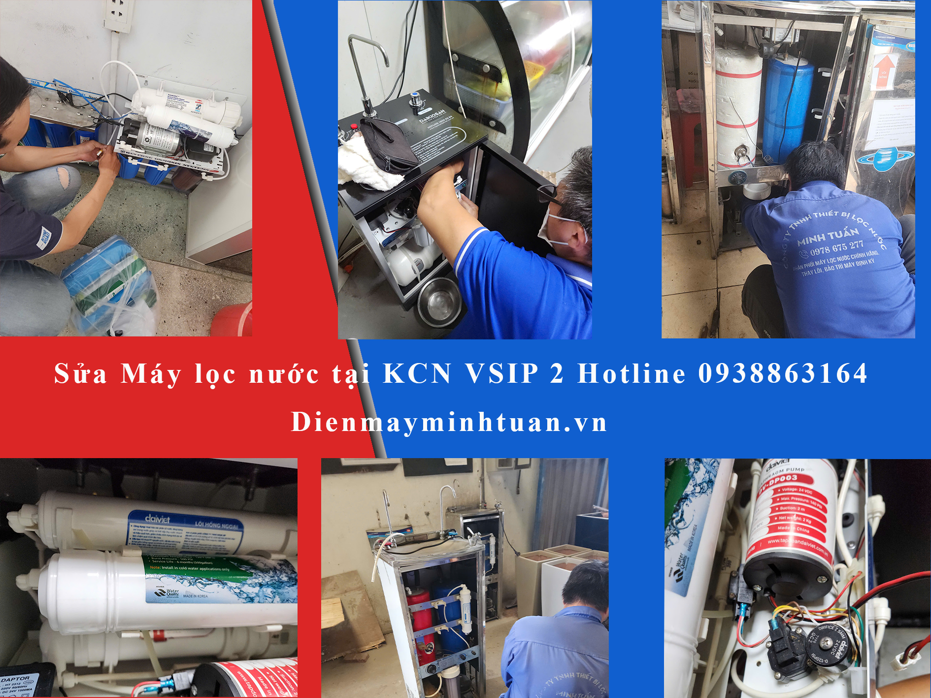 thay loic lọc nước tại thủ dầu một