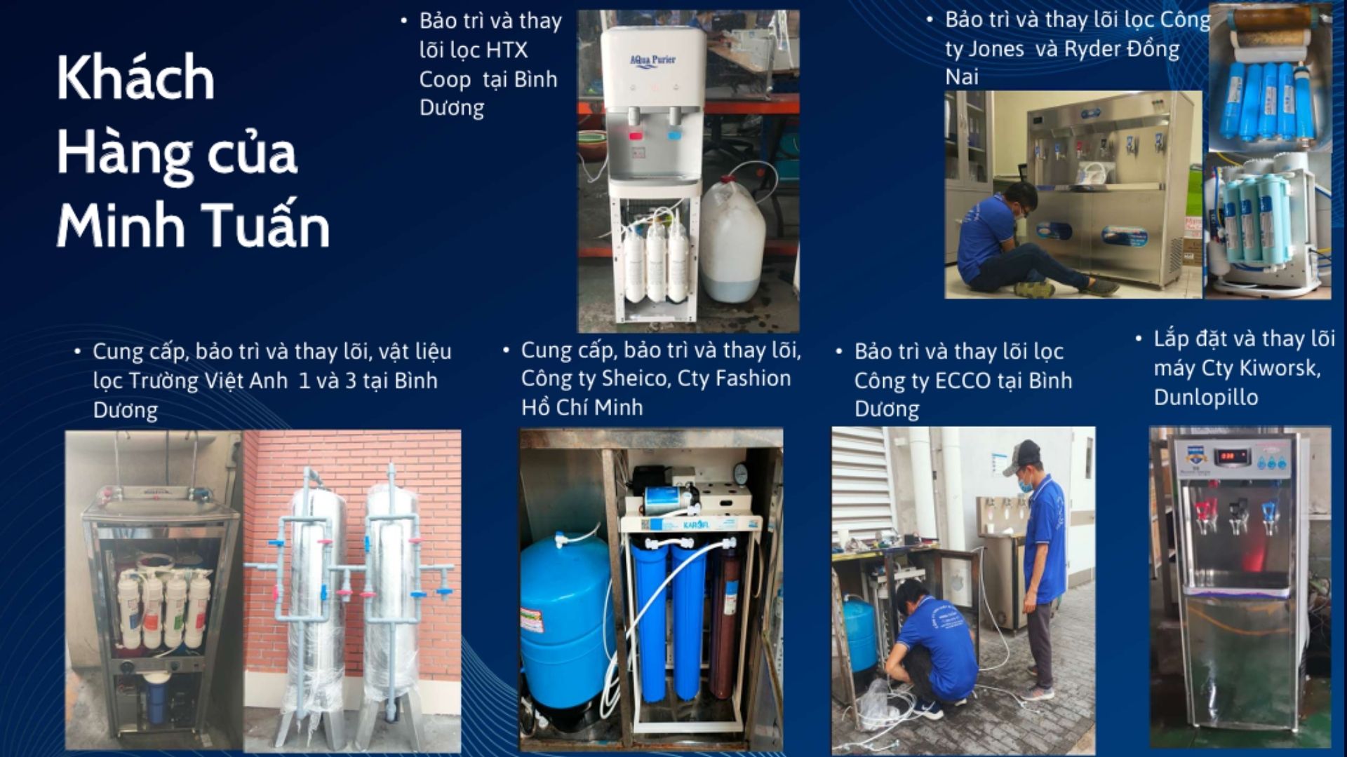 sửa máy lọc nước tại nhà uy tín tại phú lợi